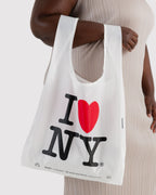 Lightweight Reusable Essential - Standard Baggu in I Love NY
