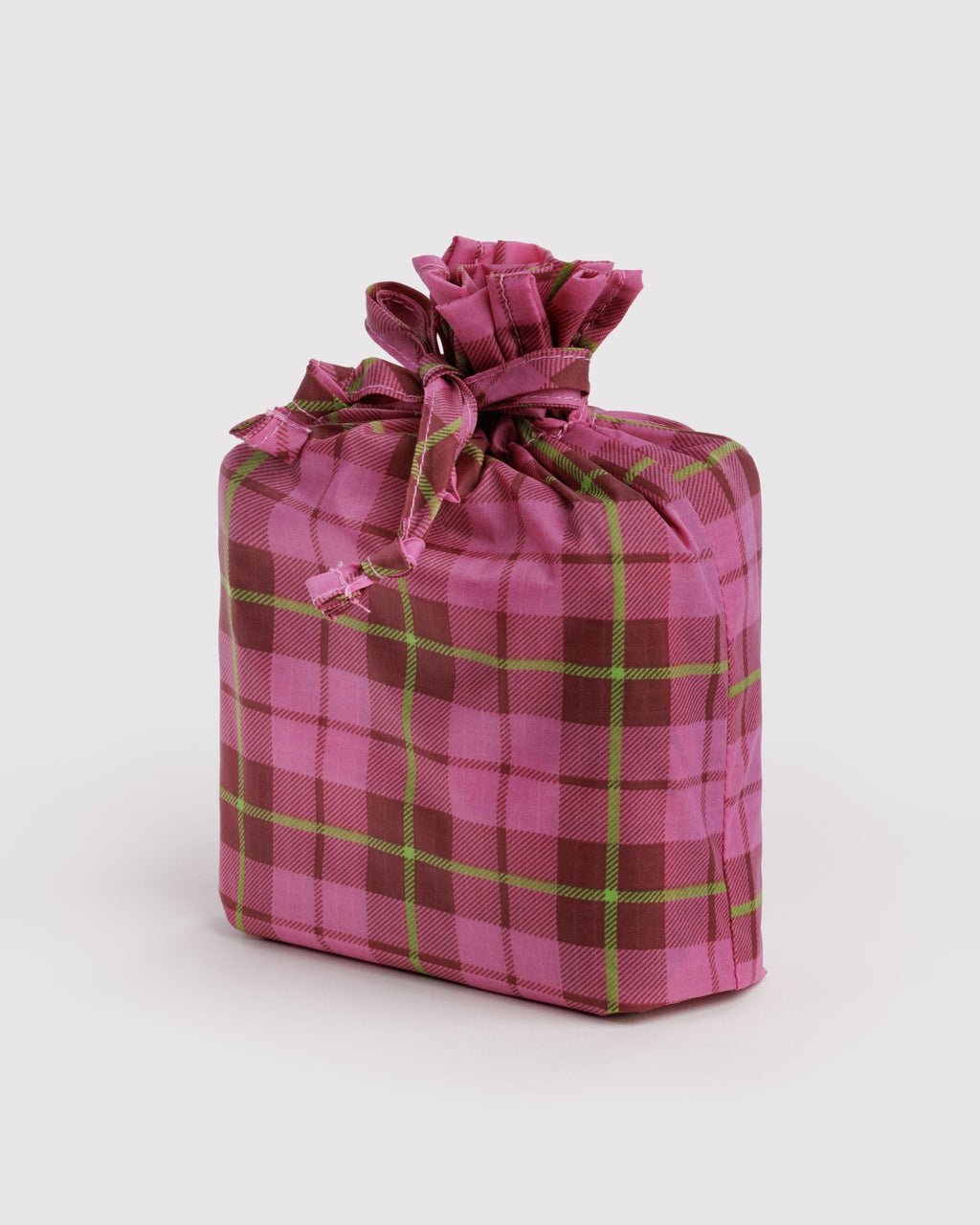 Lightweight Reusable Essential - Standard Baggu Set of 3 in Check Mix