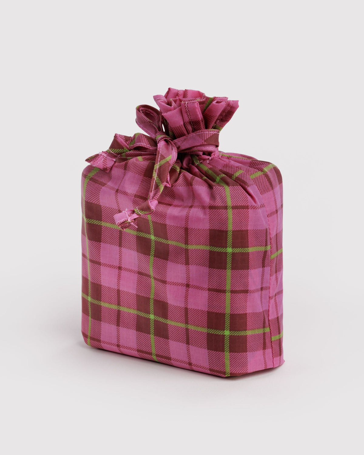 Lightweight Reusable Essential - Standard Baggu Set of 3 in Check Mix