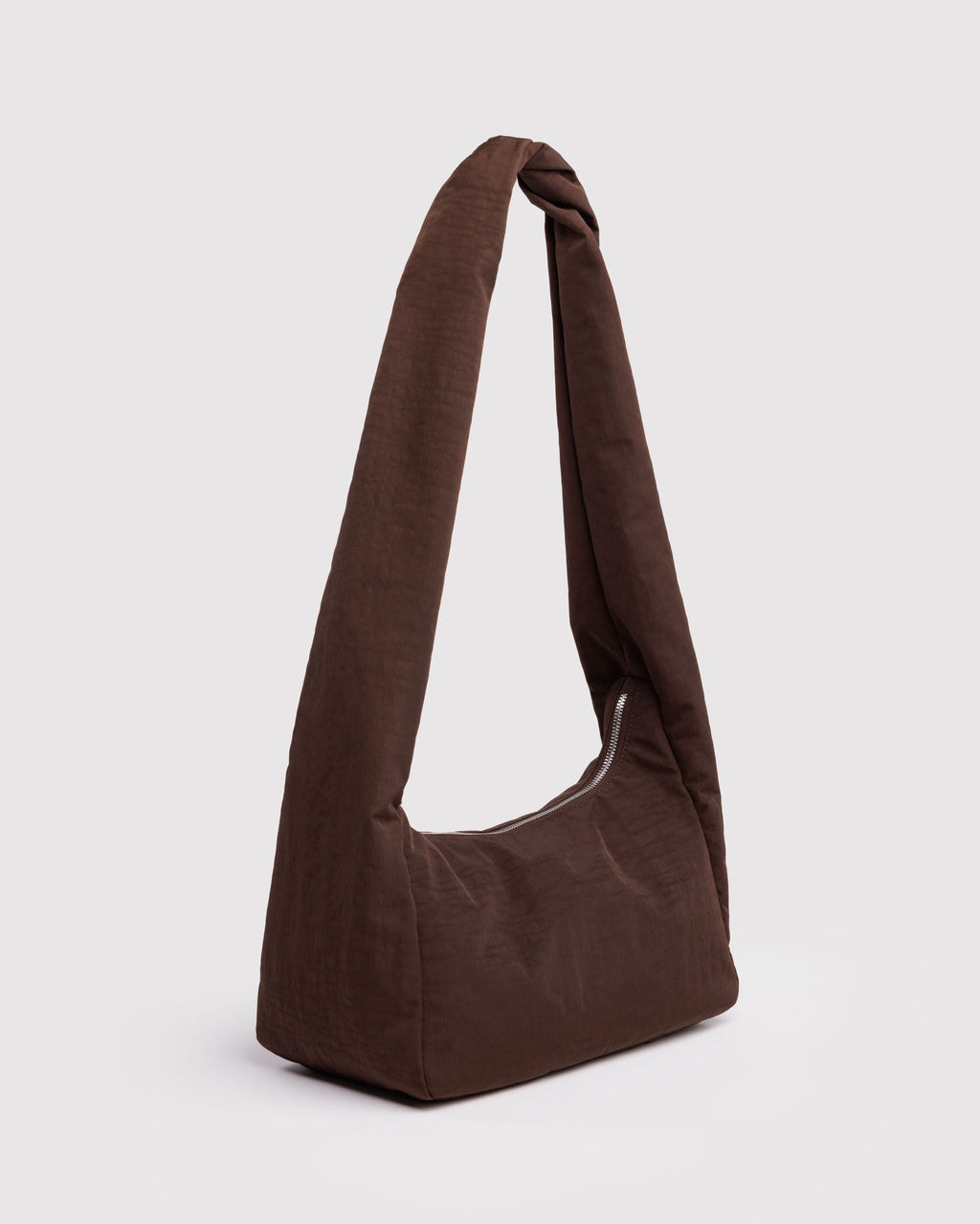 Easy Day to Night Carry - Nylon Meringue Bag in Coffee