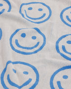 Comfortable Daily Towel - Bath Towel in Sky Blue Happy