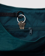 Easy Day to Night Carry - Large Nylon Crescent Bag in Deep Sea