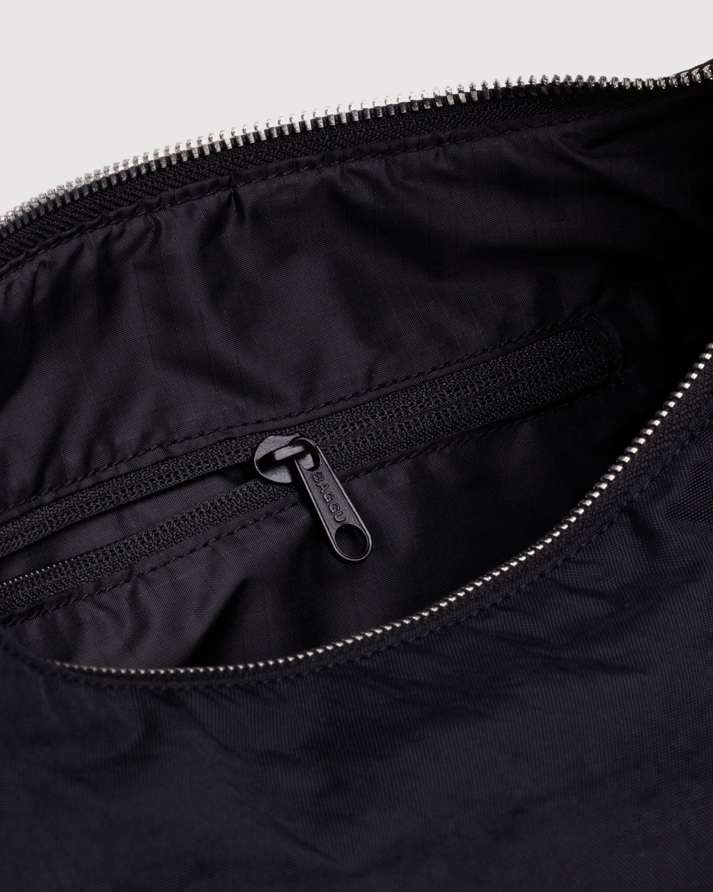 Easy Day to Night Carry - Nylon Meringue Bag in Black