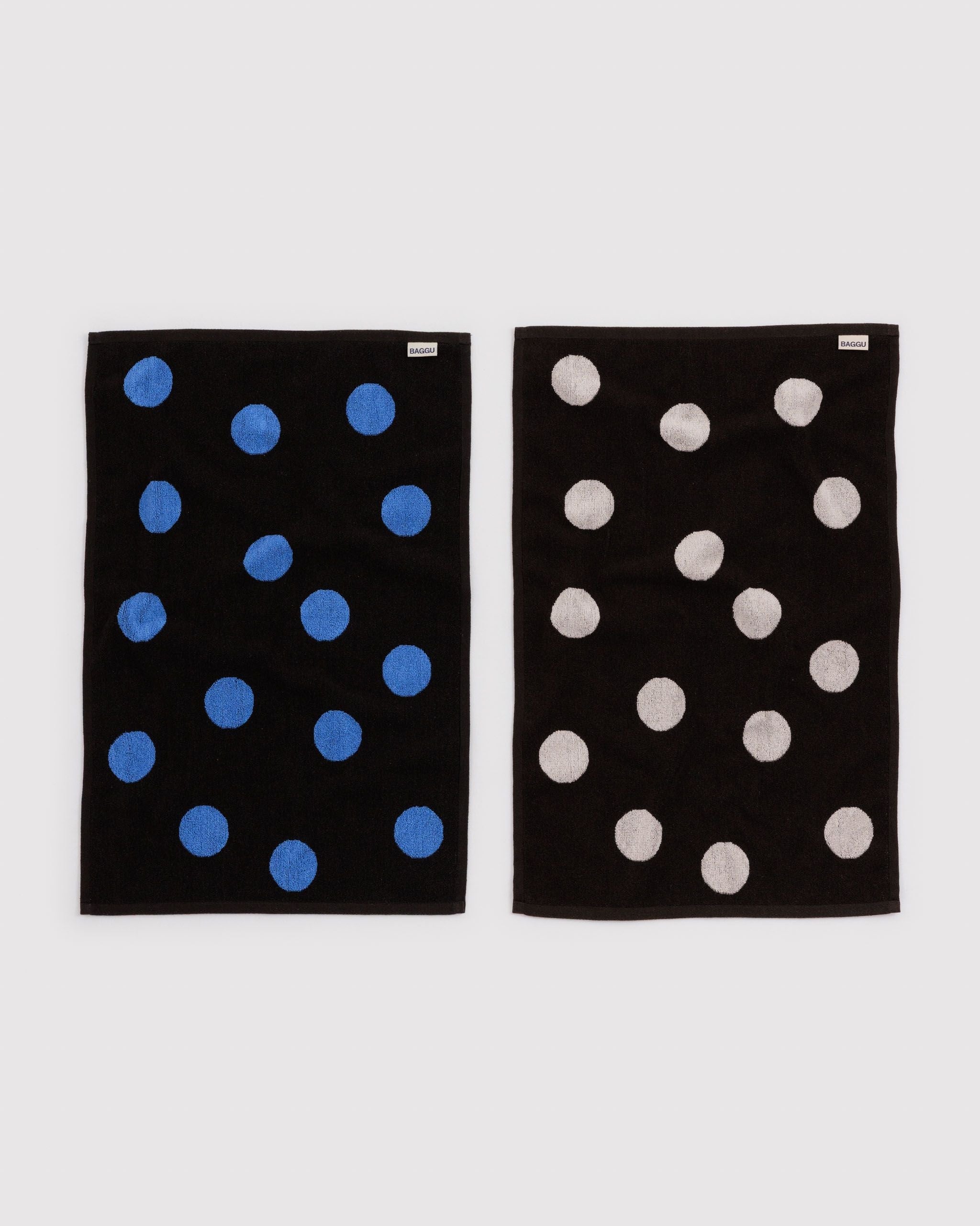 Comfortable Daily Towel - Hand Towel Set of 2 in Polka Dot Mix