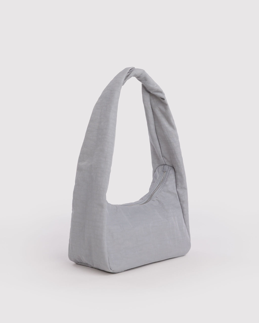 Easy Day to Night Carry - Small Nylon Meringue Bag in Fog