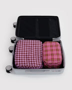 Organized Travel Essential - Packing Cube Set in Check Mix