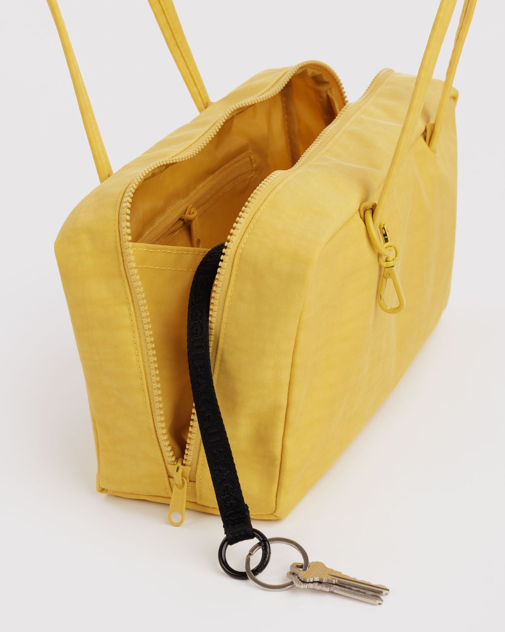 Easy Day to Night Carry - Nylon Bowler Bag in Sunflower