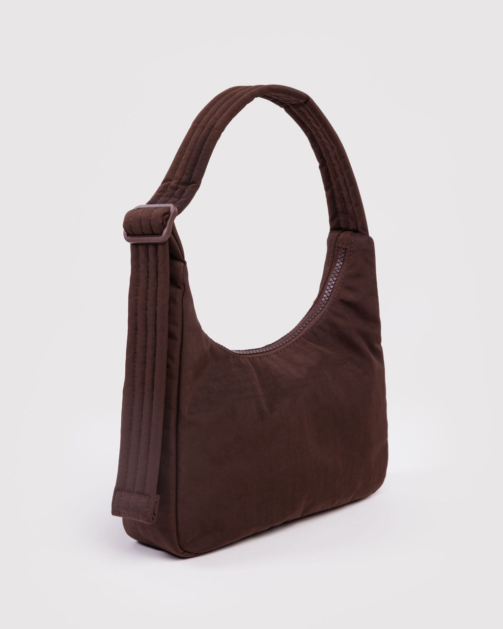 Easy Day to Night Carry - Mini Nylon Shoulder Bag in Coffee
