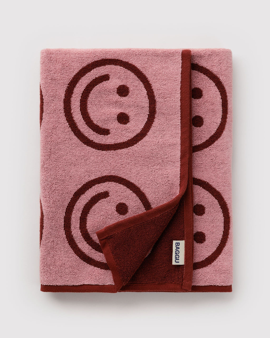 Comfortable Daily Towel - Bath Towel in Blush Happy