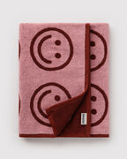 Comfortable Daily Towel - Bath Towel in Blush Happy