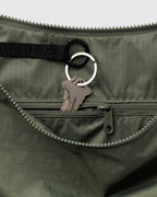 Easy Day to Night Carry - Large Nylon Crescent Bag in Caper