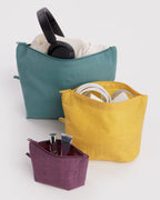 Organized Travel Essential - Go Pouch Set in Jewel Mix