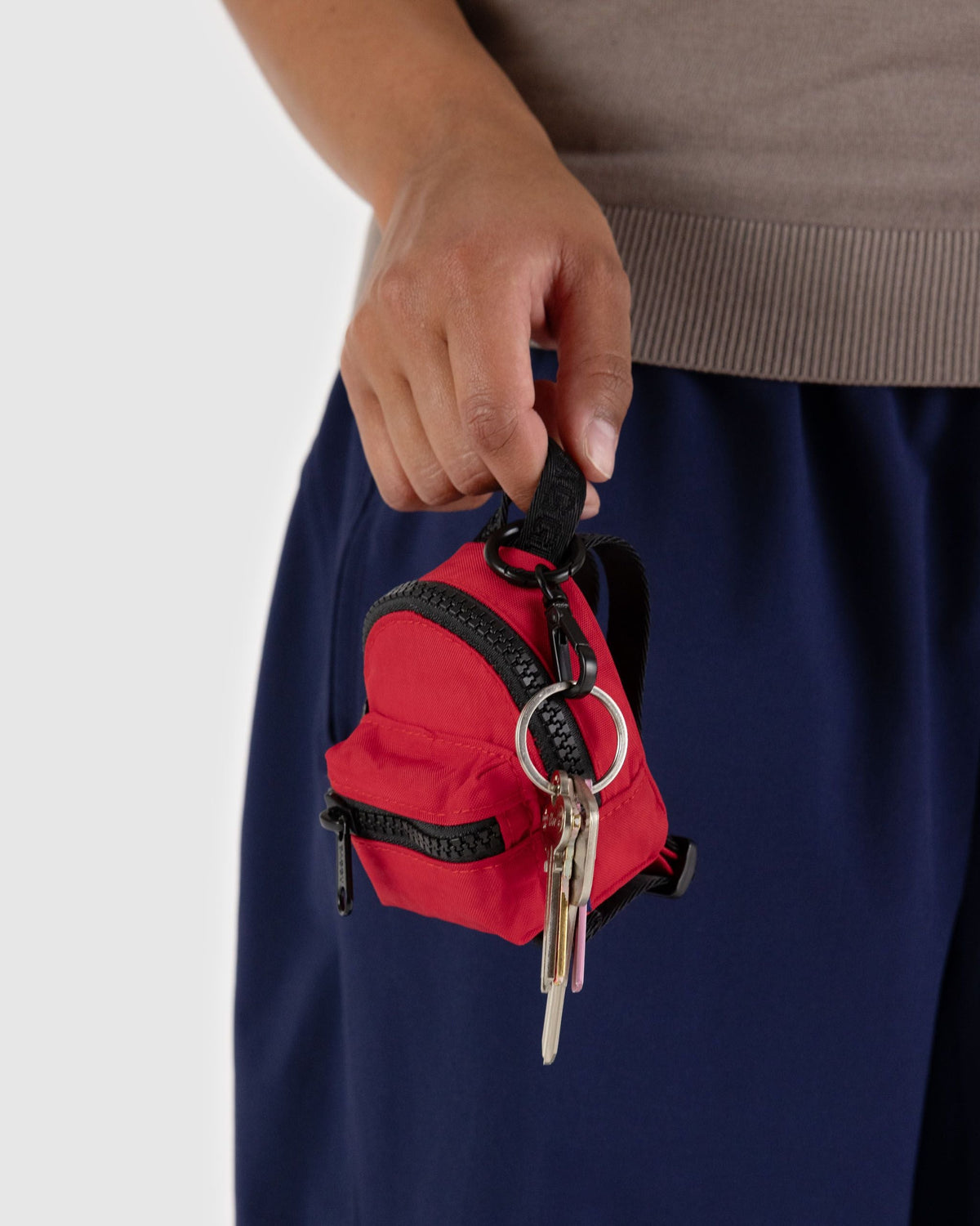 Colorful Everyday Detail - Backpack Charm in Candy Apple