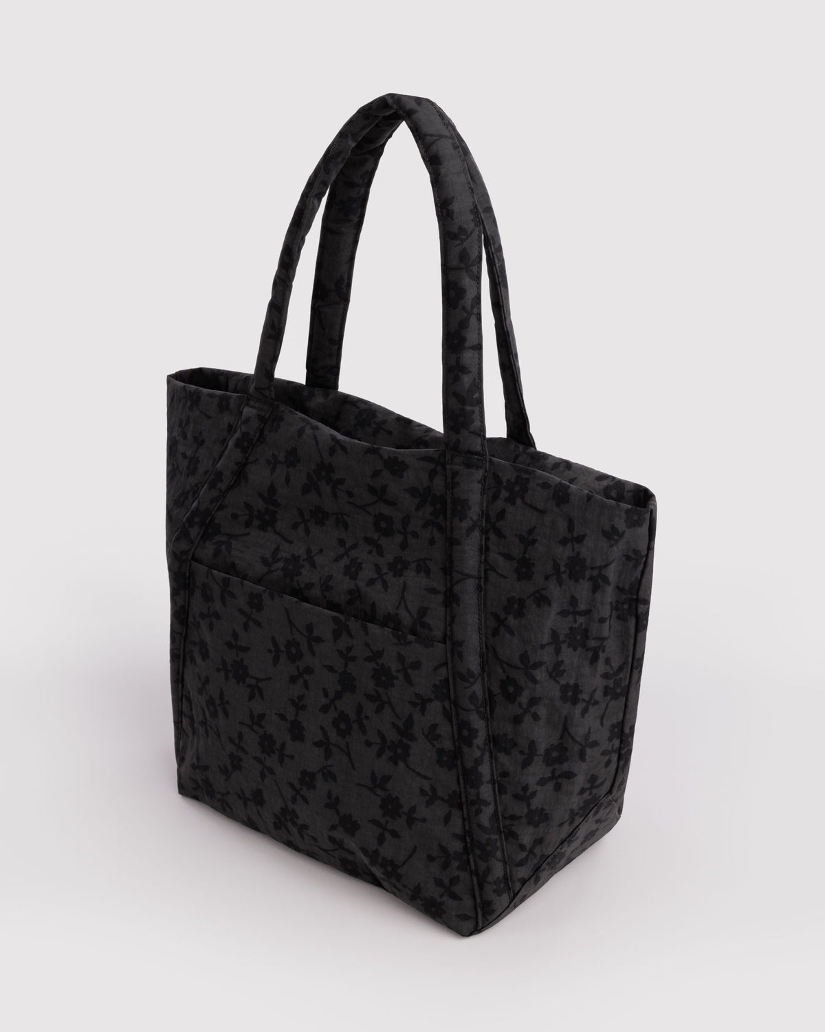 Flexible Daily Tote - Cloud Bag in Charcoal Ditsy Floral