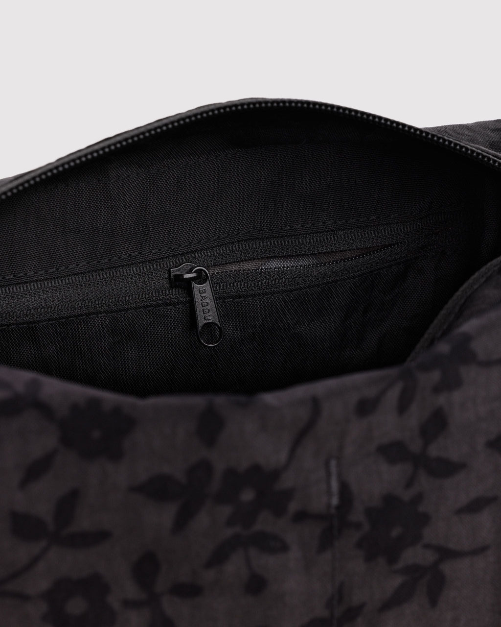 Organized Travel Essential - Dopp Kit in Charcoal Ditsy Floral