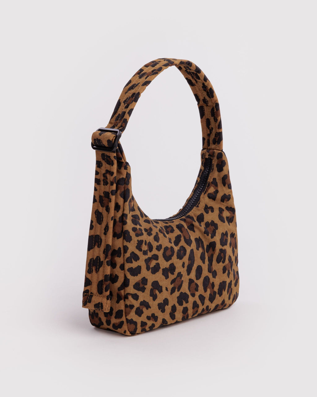 Easy Day to Night Carry - Mini Nylon Shoulder Bag in Leopard