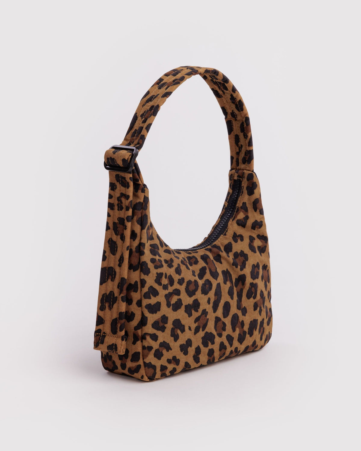 Easy Day to Night Carry - Mini Nylon Shoulder Bag in Leopard