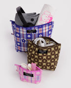 Organized Travel Essential - Go Pouch Set in Sandy Liang