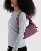 Easy Day to Night Carry - Mini Nylon Shoulder Bag in Wild Plum