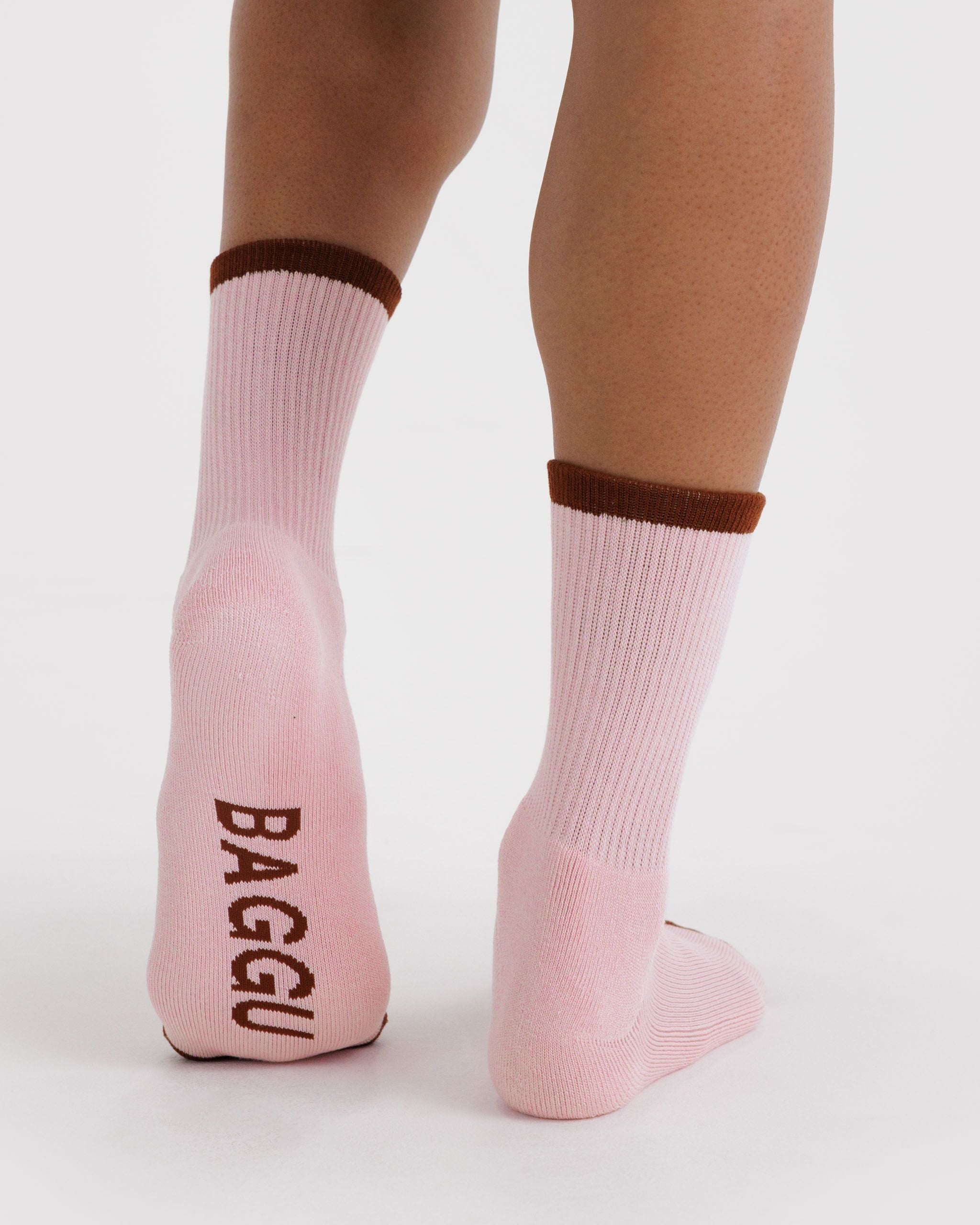 Soft Daily Essential - Ribbed Sock in Blush Mix