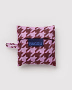 Lightweight Reusable Essential - Baby Baggu in Pink Houndstooth