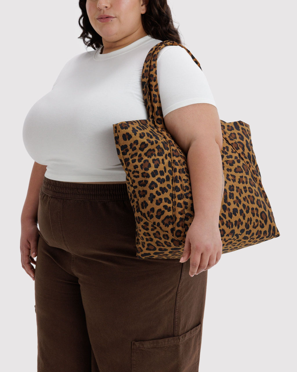 Flexible Daily Tote - Cloud Bag in Leopard