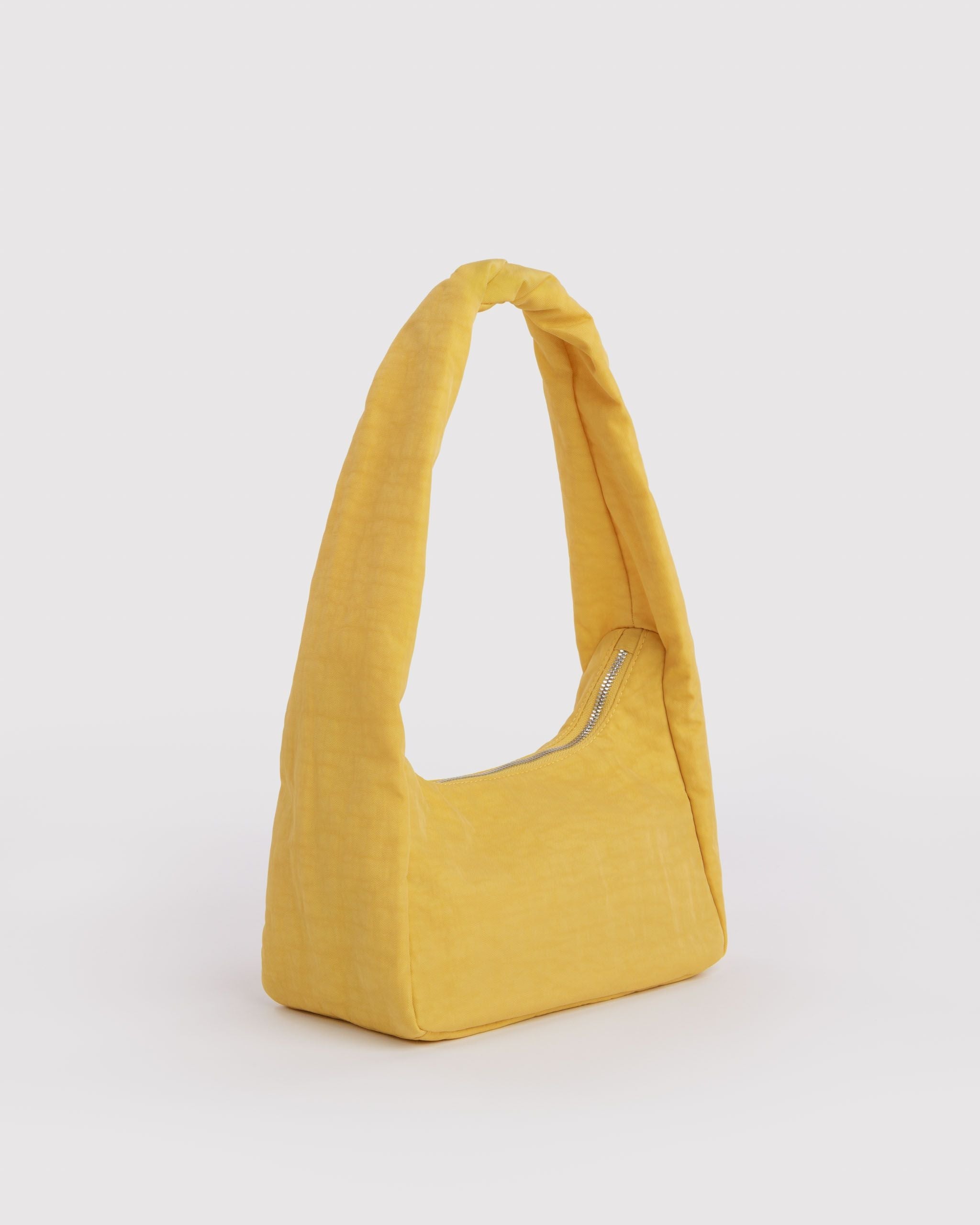 Easy Day to Night Carry - Small Nylon Meringue Bag in Sunflower