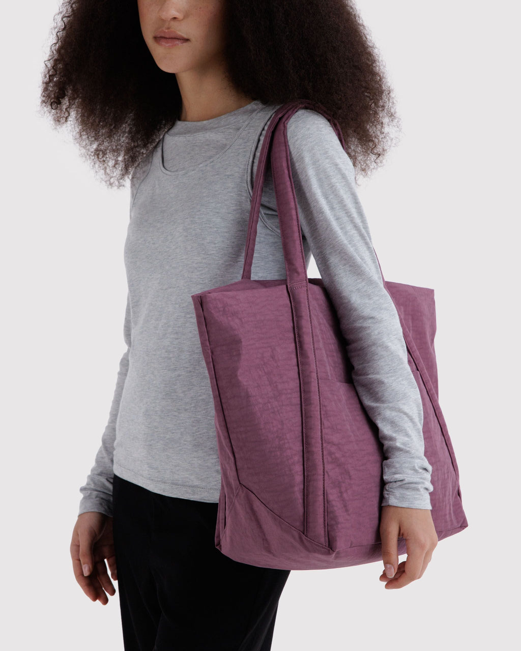 Flexible Daily Tote - Cloud Bag in Wild Plum