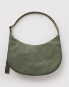 Large Nylon Crescent Bag - Caper