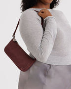Easy Day to Night Carry - Nylon Pochette - Sale in Mahogany