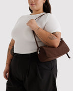 Easy Day to Night Carry - Nylon Loaf Bag in Coffee