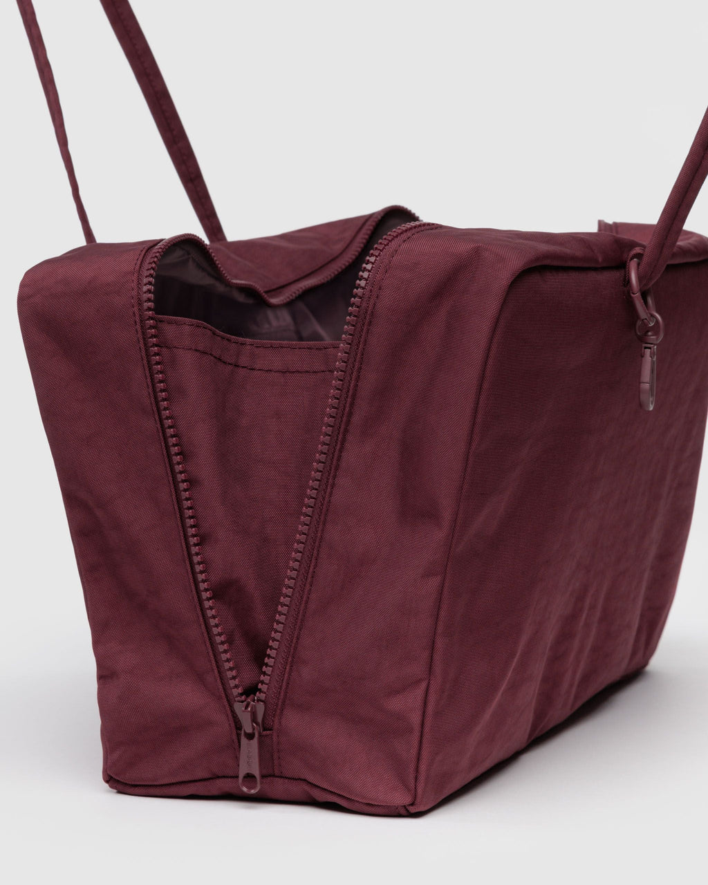 Easy Day to Night Carry - Medium Nylon Bowler Bag - Sale in Mahogany