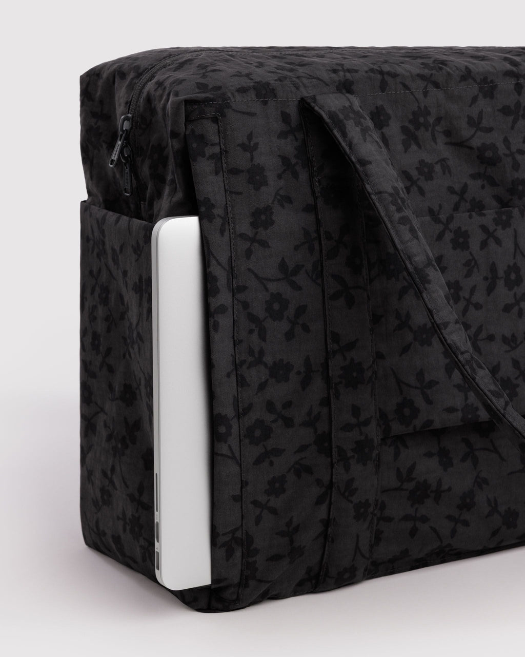 Lightweight Trip Companion - Cloud Carry-On in Charcoal Ditsy Floral