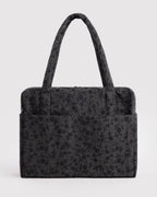 Cloud Carry-On - Charcoal Ditsy Floral