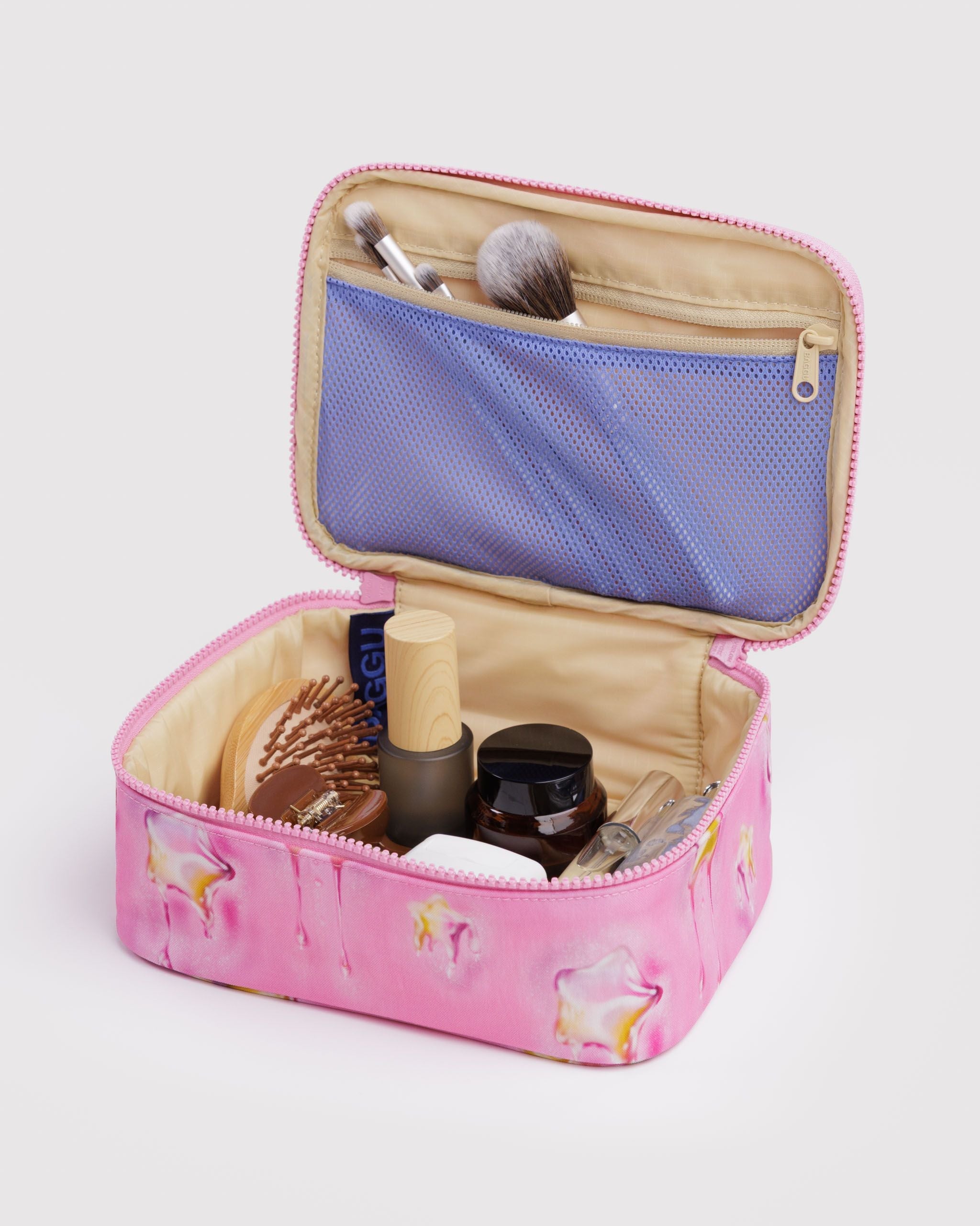 Organized Travel Essential - Small Cosmetic Case in Dancing Star