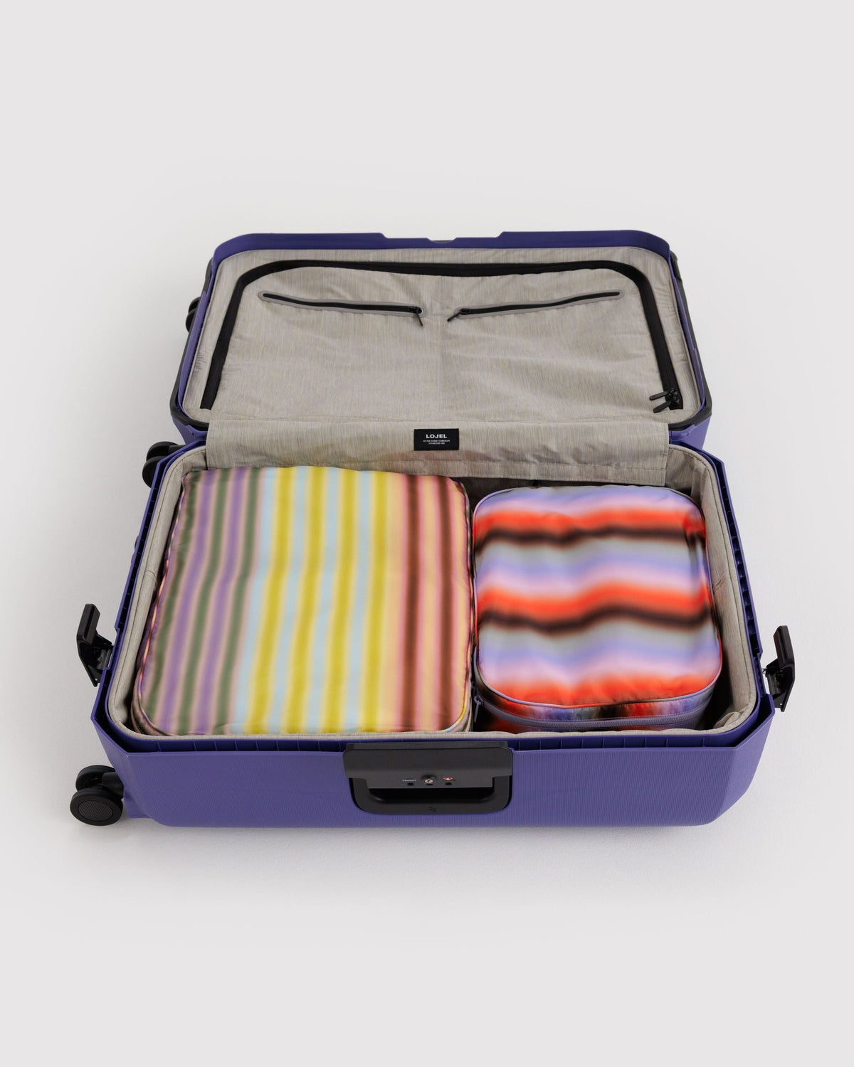 Large Packing Cube Set in Gradient Stripes - Easy Style