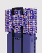 Lightweight Trip Companion - Cloud Carry-On in Market Plaid Blue