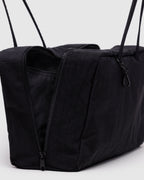 Easy Day to Night Carry - Medium Nylon Bowler Bag in Black