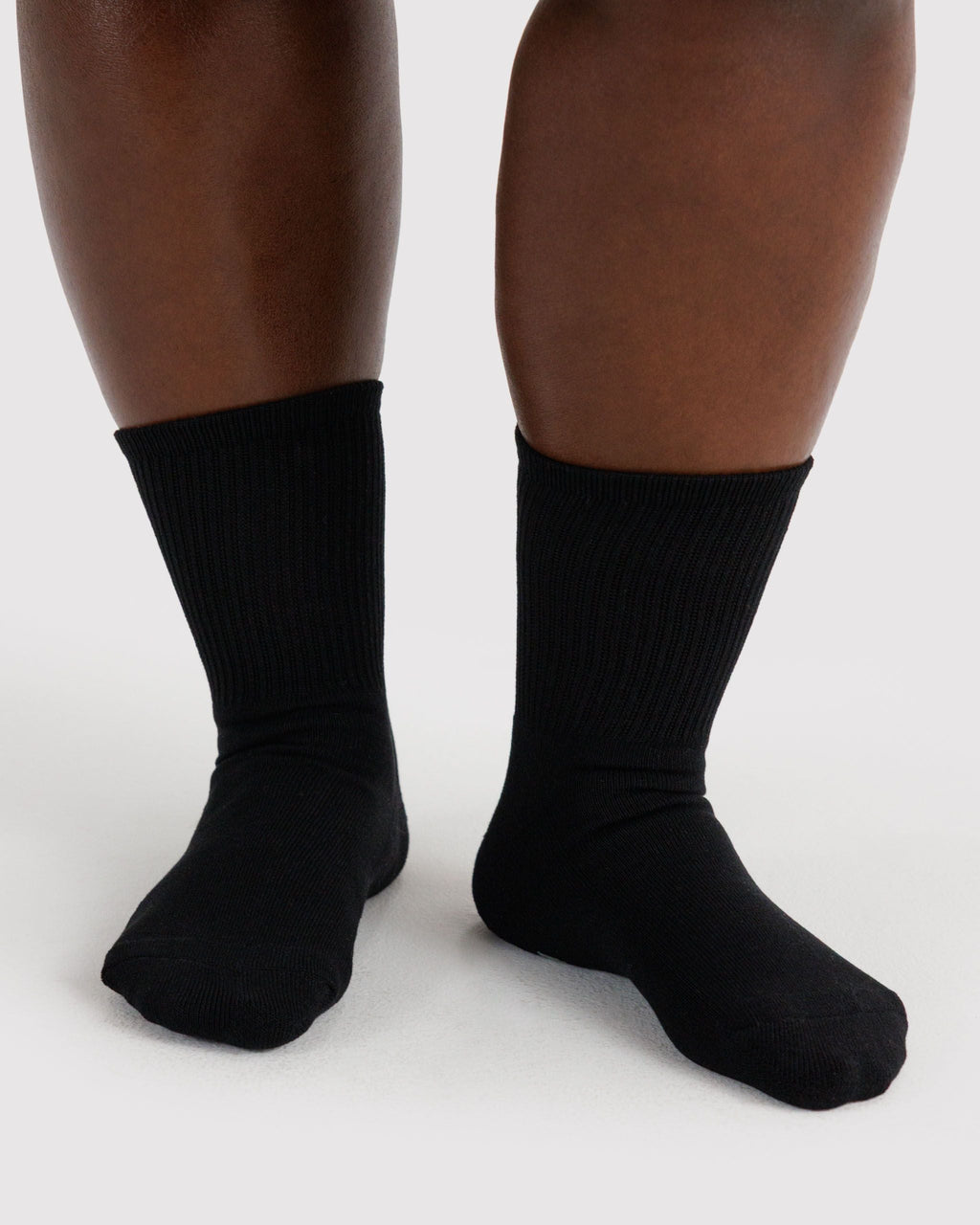 Soft Daily Essential - Ribbed Sock in Black