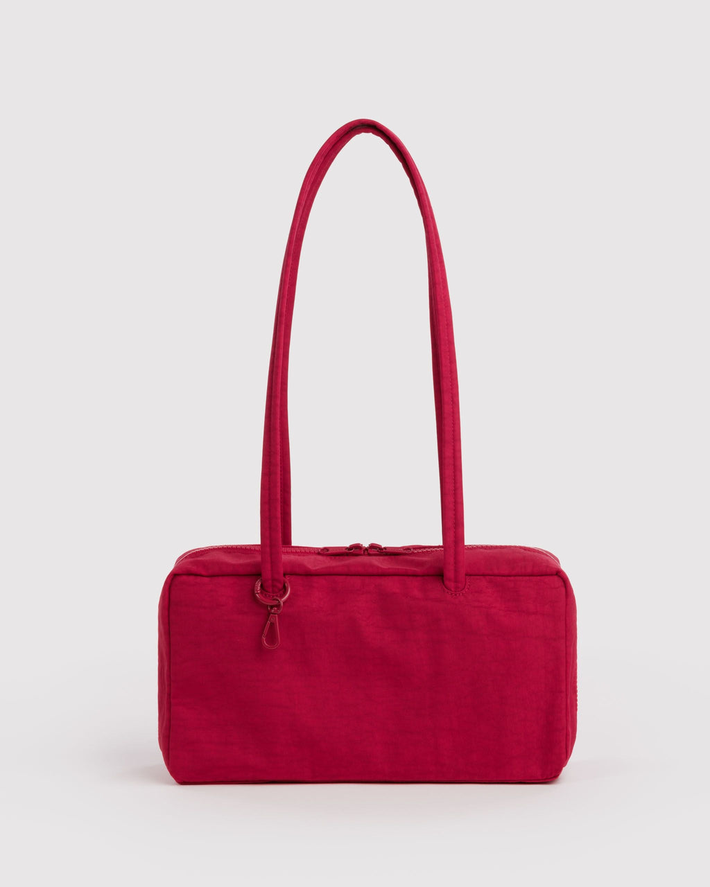 Nylon Bowler Bag - Cherry