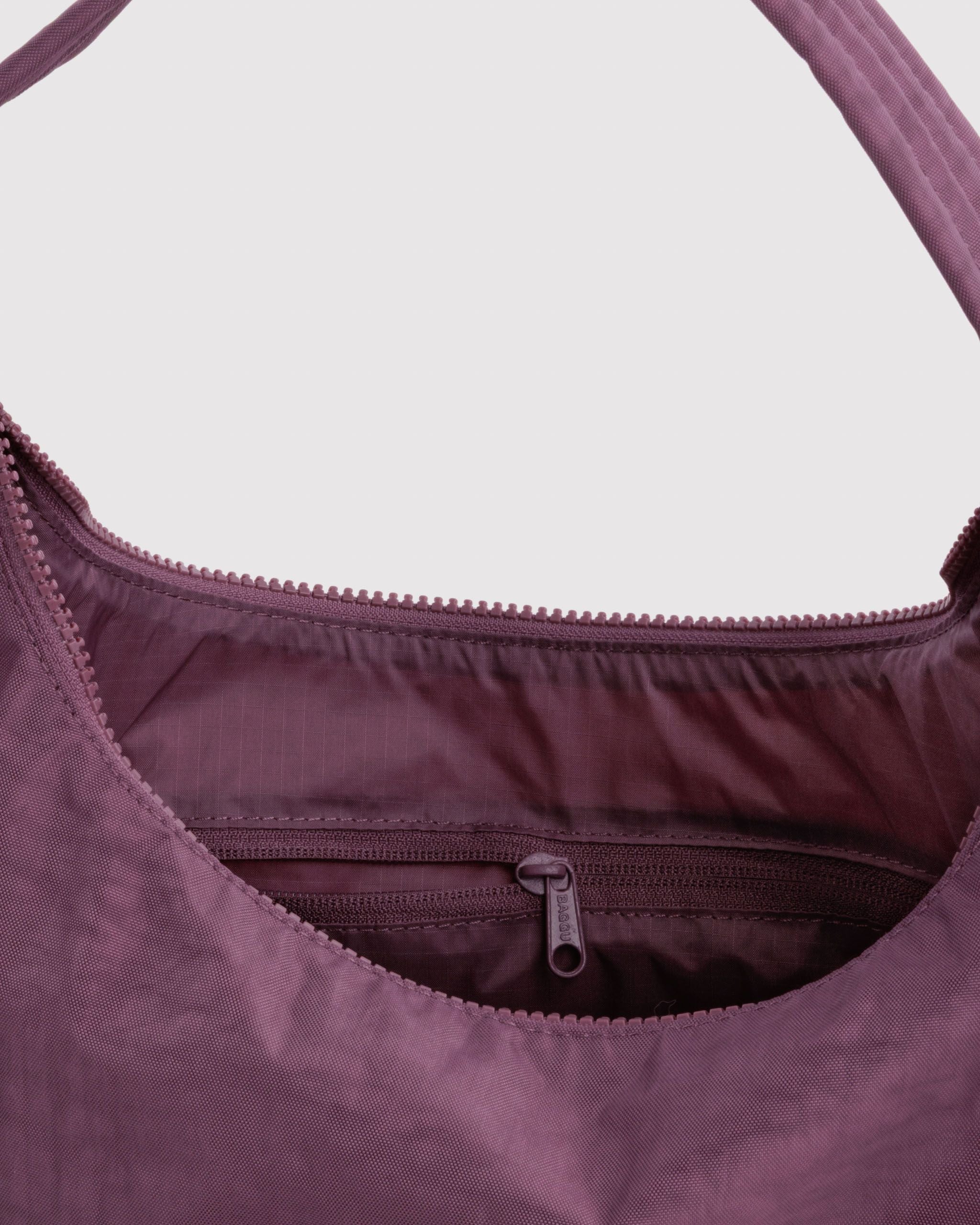 Easy Day to Night Carry - Nylon Shoulder Bag in Wild Plum