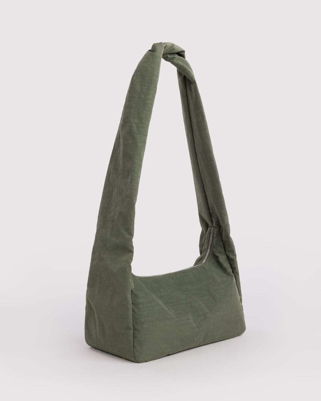 Easy Day to Night Carry - Nylon Meringue Bag in Caper
