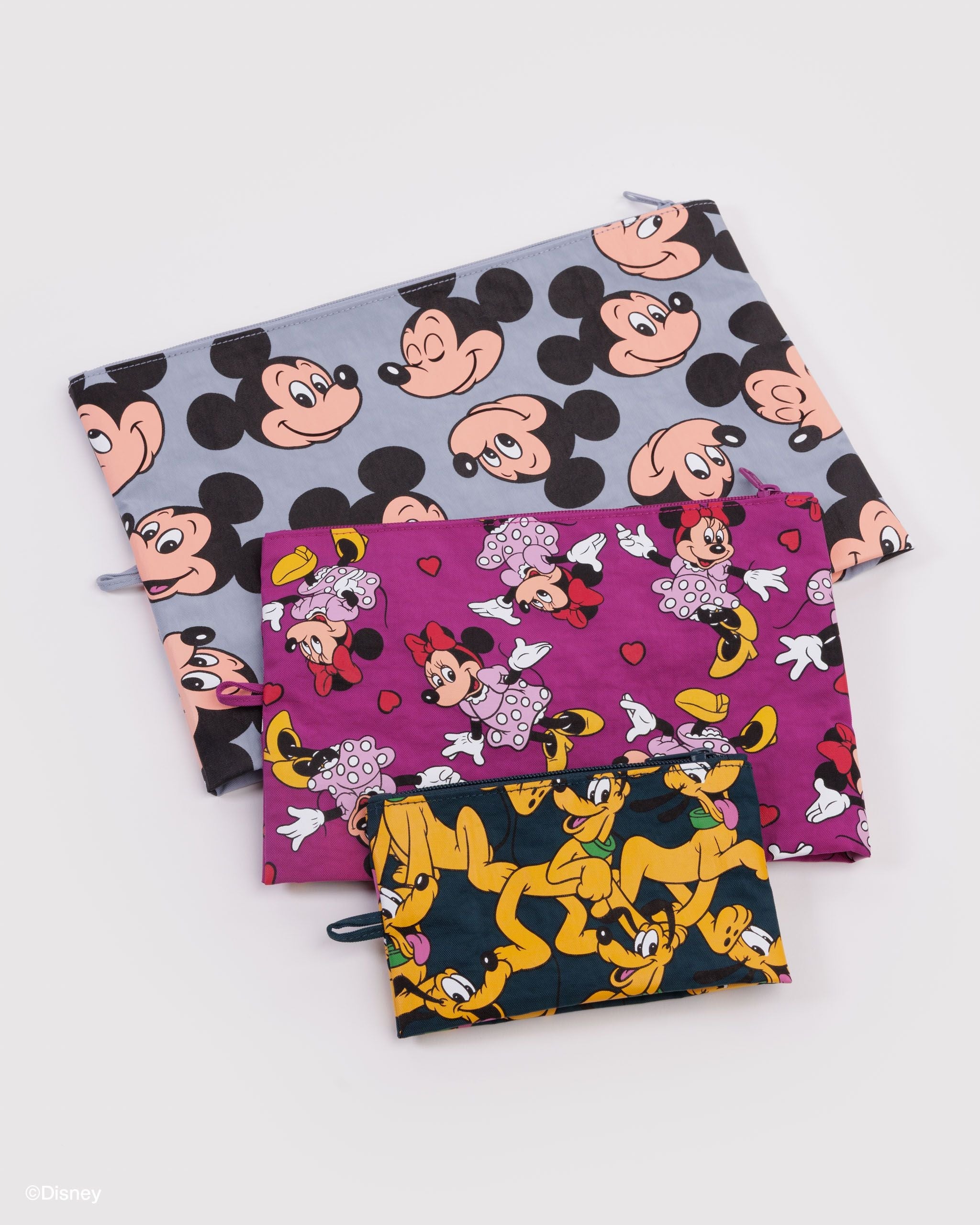 Organized Travel Essential - Go Pouch Set in Mickey Minnie and Pluto