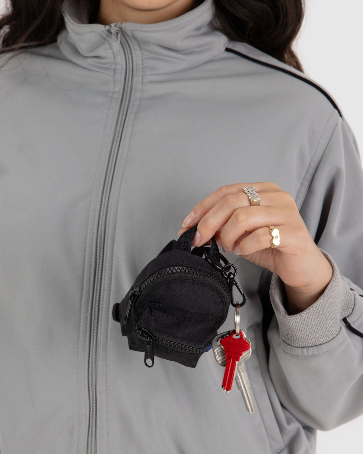 Colorful Everyday Detail - Backpack Charm in Black