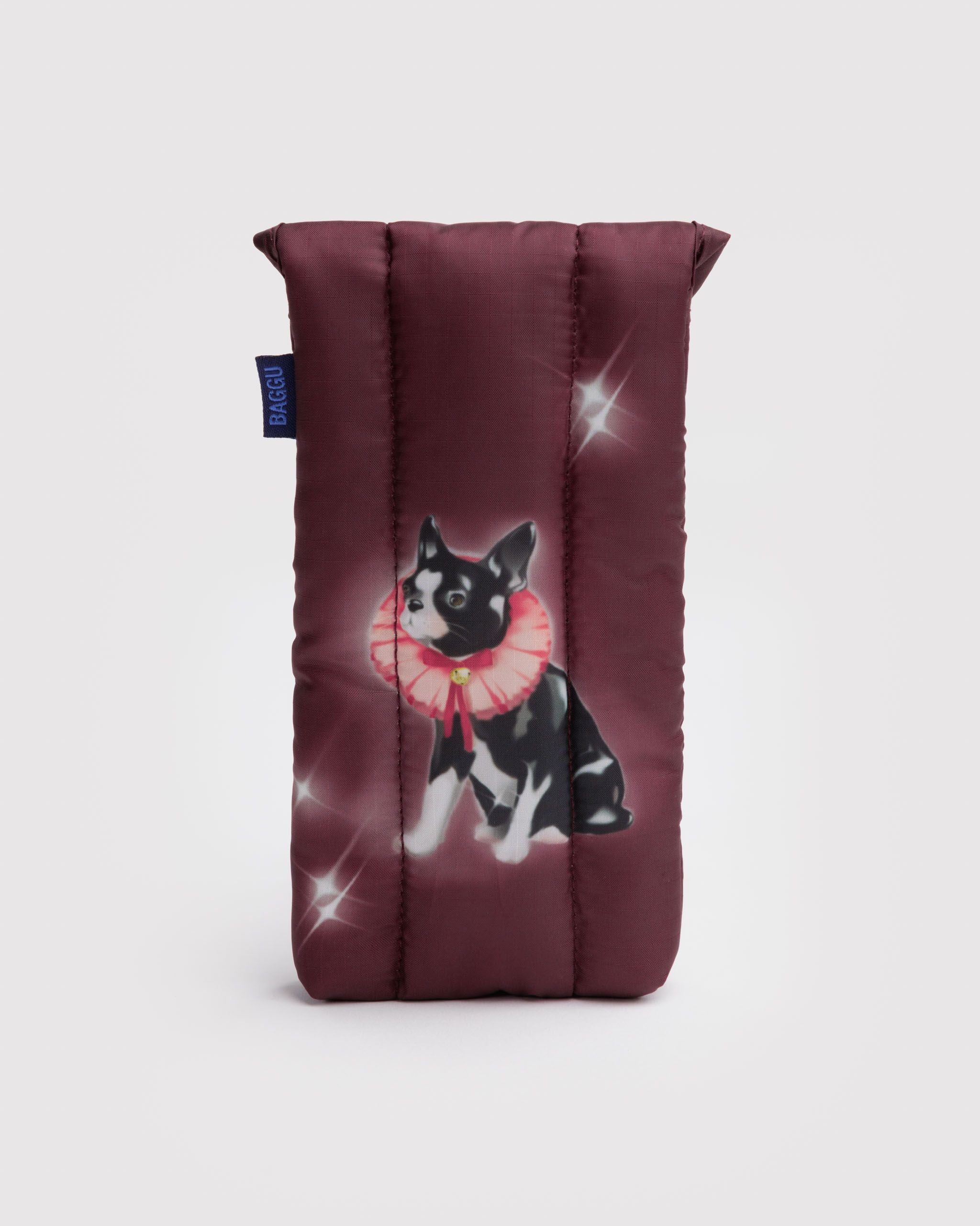 Padded Everyday Protection - Puffy Glasses Sleeve in Fancy Dogs
