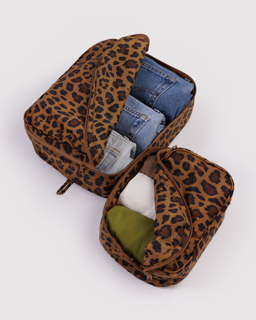 Organized Travel Essential - Packing Cube Set in Leopard