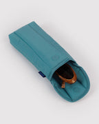 Padded Everyday Protection - Puffy Glasses Sleeve in Peacock