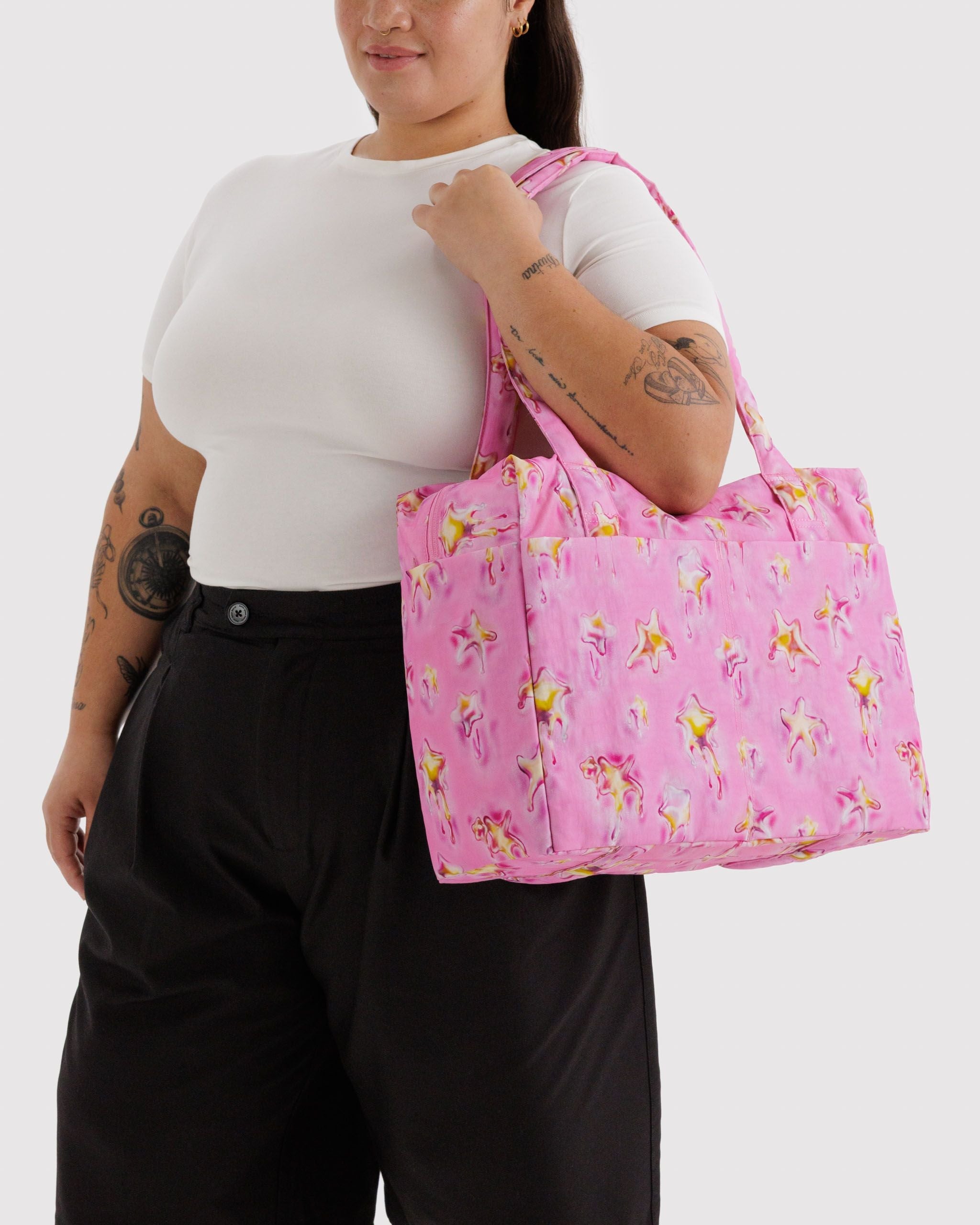 Lightweight Trip Companion - Small Cloud Carry-On in Dancing Star
