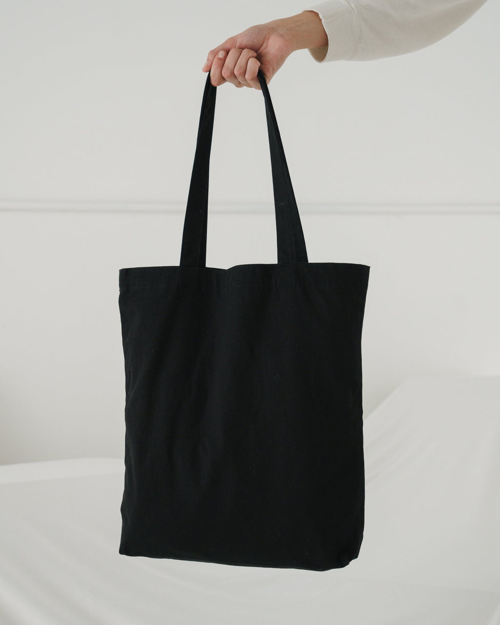 Flexible Daily Tote - Merch Tote in Black