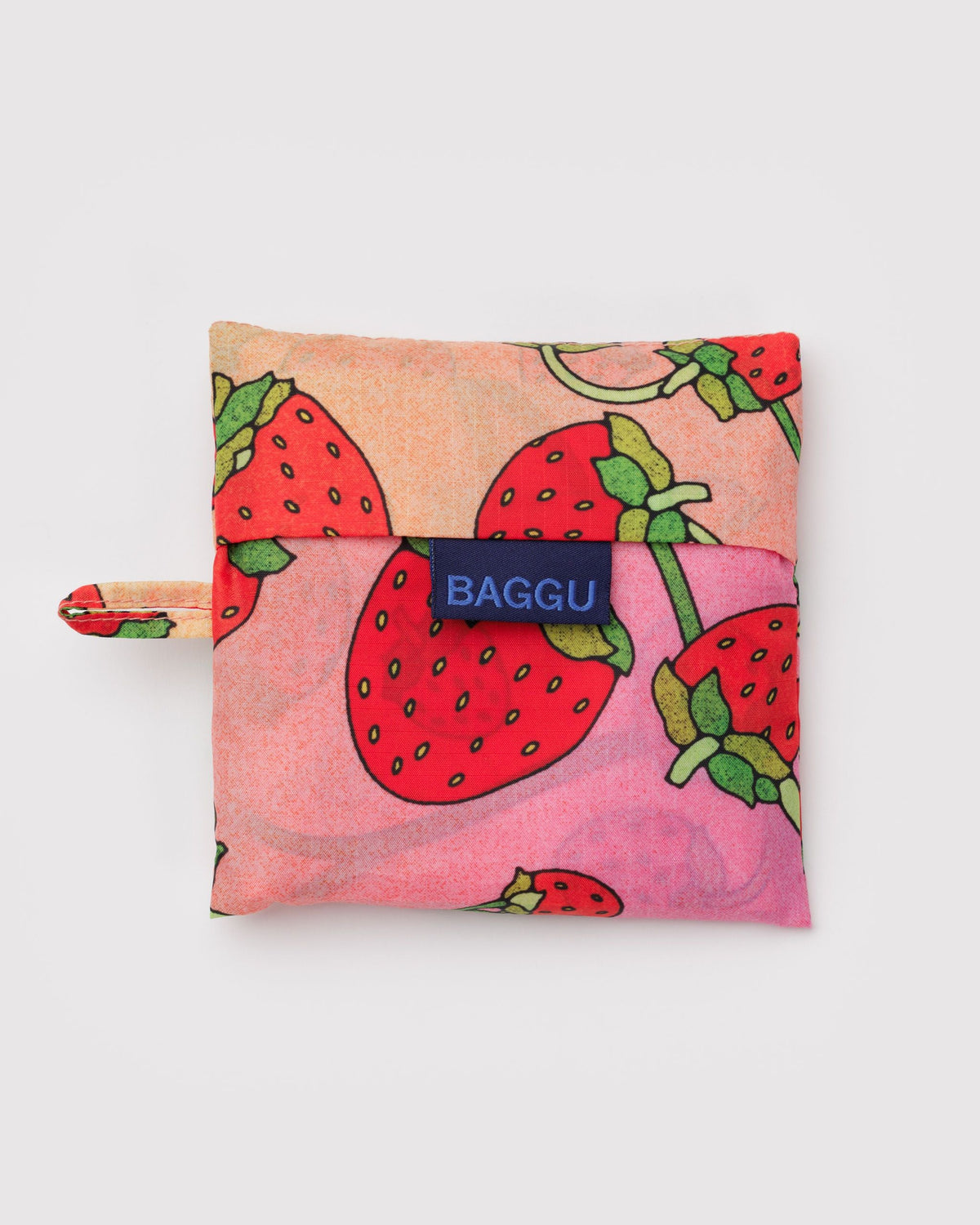 Lightweight Reusable Essential - Standard Baggu in Strawberry Blossom